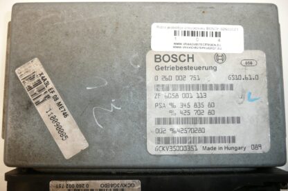 Sterownik Bosch Citroën C5 3.0 V6 9642570280 0260002751