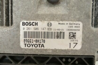 Sterownik Bosch 1.0i 1KR 0261S06147 89661-0H170