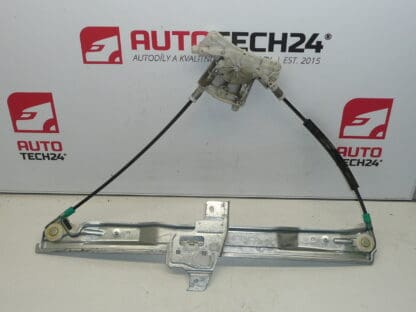 Peugeot 407 Mechanizm zwijacza prawego okna 9644893480 9222Q4