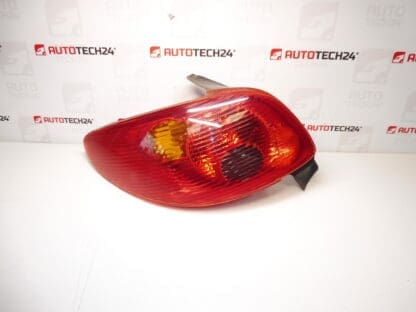 Lampa tylna lewa Peugeot 206 3/5 drzwi od 7.2003 6350S0