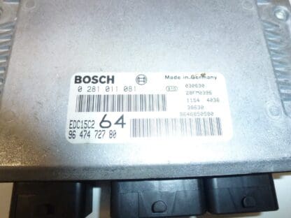 Sterownik Bosch EDC15C2 0281011081 9647472780