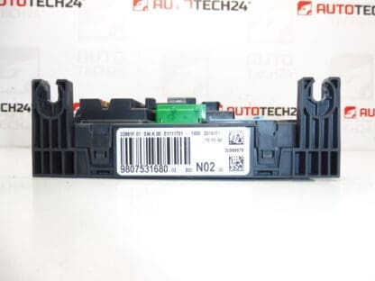 ECU Valeo BSI N02 Citroën Peugeo 9807531680 1611427280 - obrazek 2