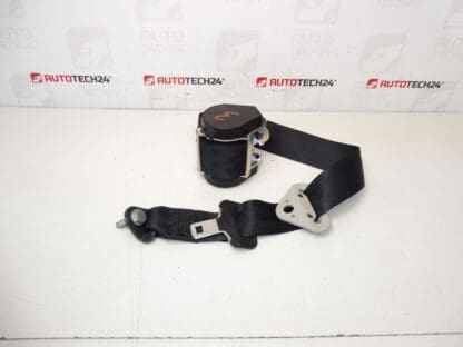 Lewy tylny pas bezpieczeństwa Peugeot 207 96738850XX 8975XR
