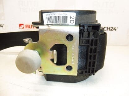Prawy tylny pas bezpieczeństwa Peugeot 207 96587862XX 8975J8 - obrazek 2
