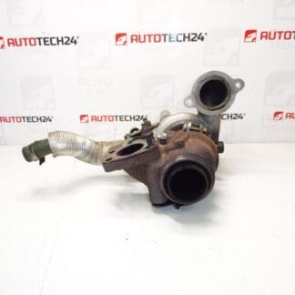 Turbo Citroën Peugeot 1.6 HDI 68KW 108 tys. Km 9673283680 TD02H2-07TT-21