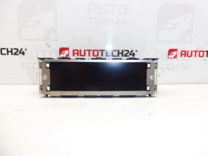 Wyświetlacz radia komputerowego Citroen C8 Peugeot 807 9664644280
