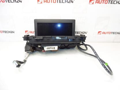 Wyświetlacz komputera radia Peugeot 3008 5008 96735367ZD 6593E4