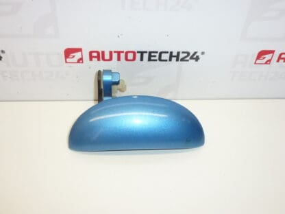 Klamka drzwi przednich prawych Citroën C1 Peugeot 107 niebieski metalik 9101AH