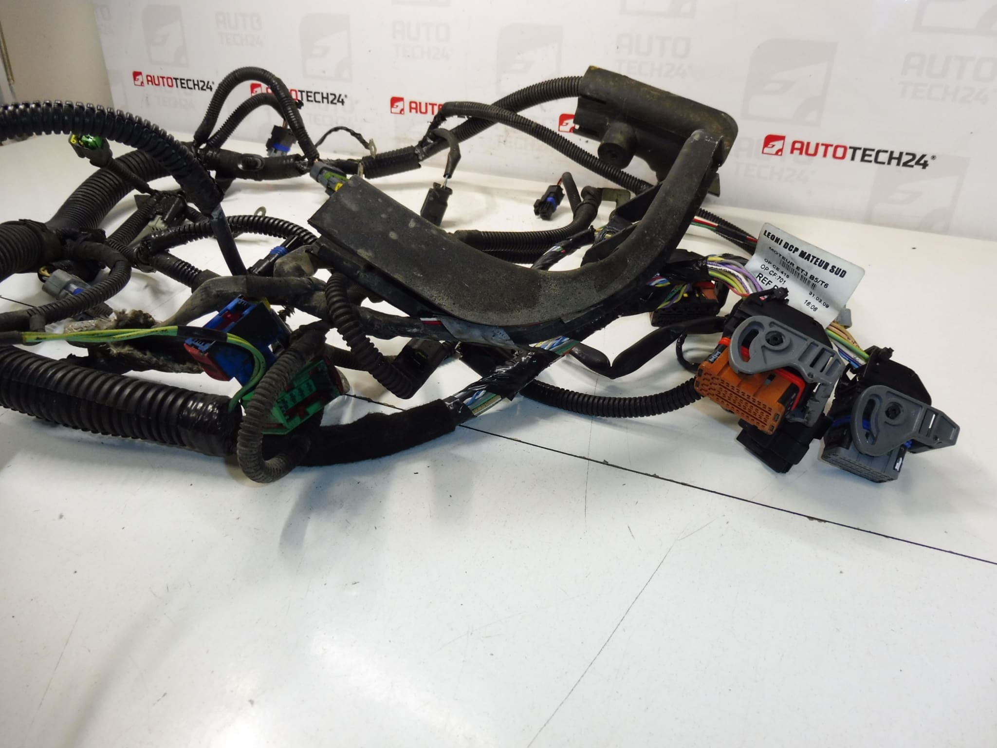 Wiązka silnika 1.4 16V KFU Citroën Peugeot 9685596080 6569VA - obrazek 2