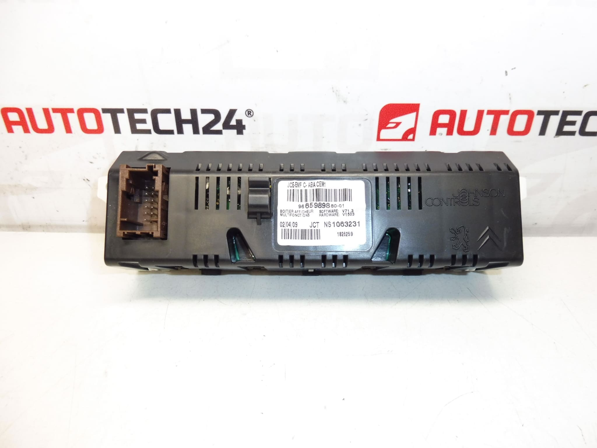 Wyświetlacz Citroën C4 po liftingu 9665989880 6593F0 - obrazek 2